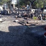 SE DISPONÍA A REALIZAR SU ALMUERZO Y SE LE INCENDIA TEJABAN.