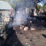 SE DISPONÍA A REALIZAR SU ALMUERZO Y SE LE INCENDIA TEJABAN.