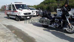 #ENVIVO #INTERNOTA MOTOCICLISTA DERRAPA DEBIDO A CERRÓN