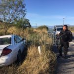 #ABANDONAN #VEHÍCULO A UN COSTADO DE LA CARRETERA MONTEMORELOS A GENERAL TERÁN.