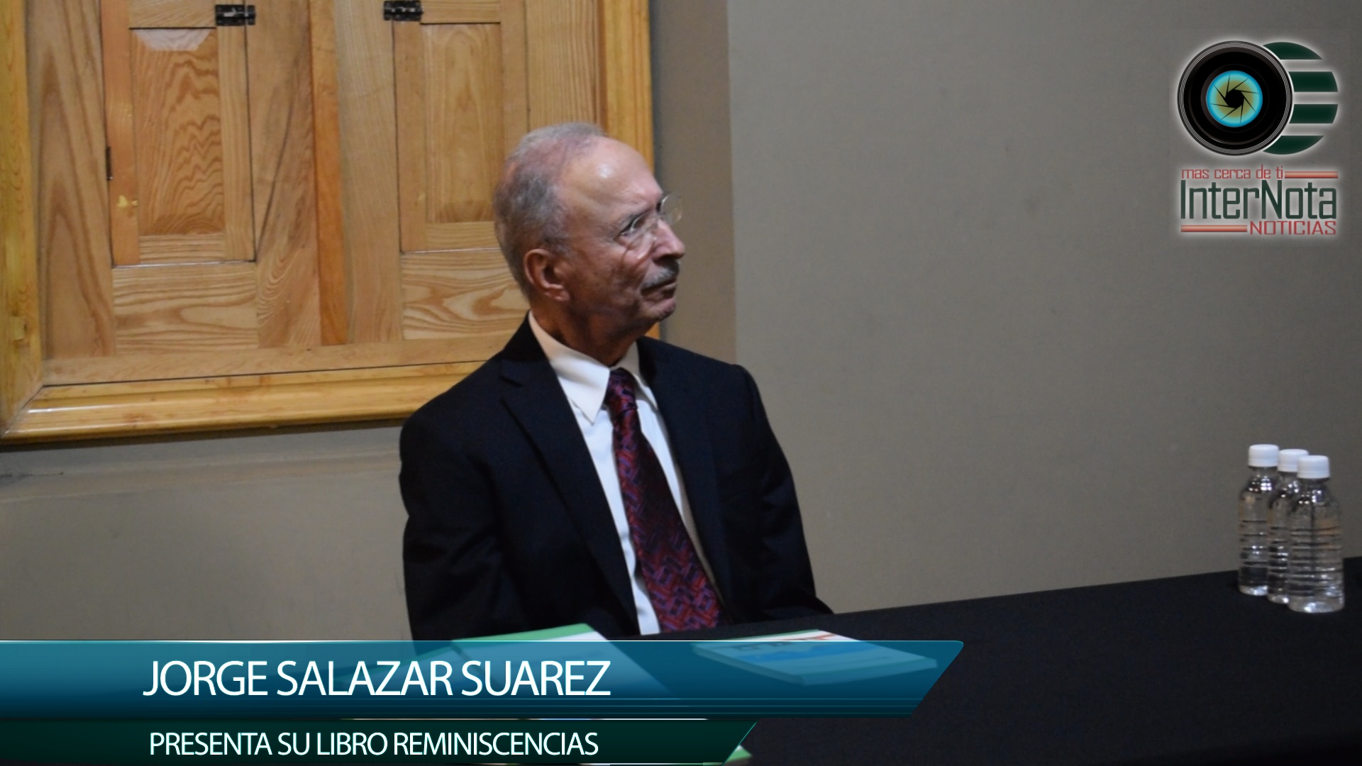 JORGE SALAZAR SUAREZ PRESENTA SU LIBRO “REMINISCENCIAS”.