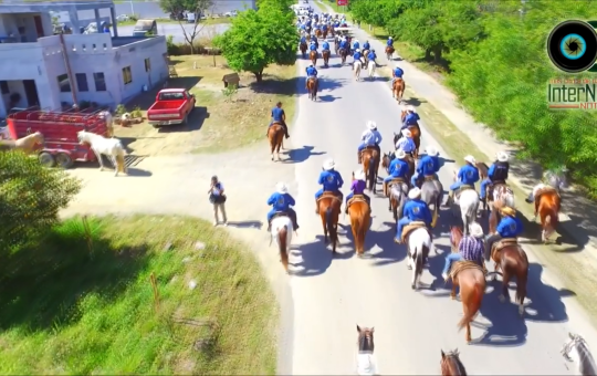 SE LLEVA A CABO TRADICIONAL CABALGATA POR EL FESTEJO DEL ANIVERSARIO DEL MUNICIPIO DE ALLENDE, NUEVO LEÓN