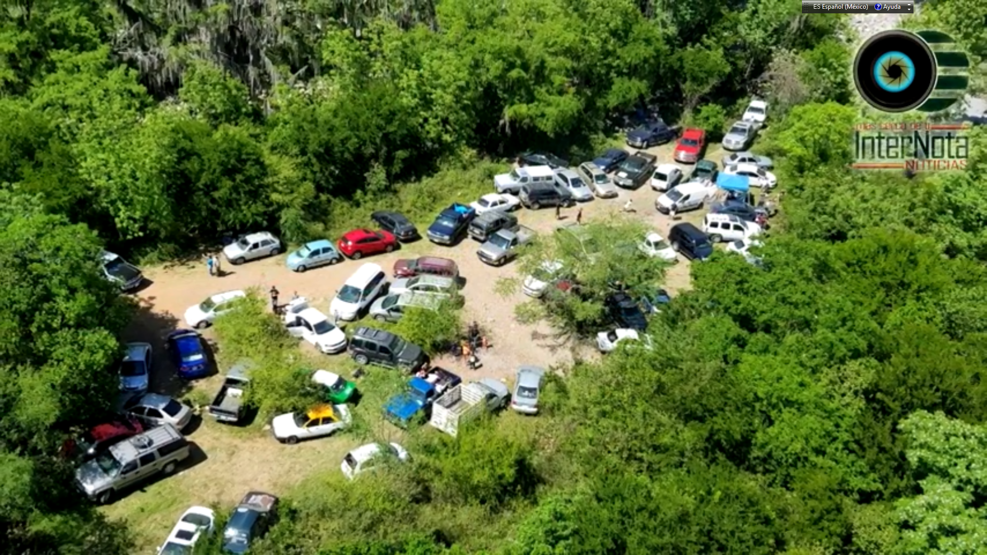 REALIZAN SOBREVUELO EN EL RÍO RAMOS EN ALLENDE