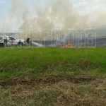 SE REGISTRA FUERTE INCENDIO PASTIZAL.