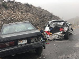 SE REANUDA CIRCULACIÓN EN CARRETERA SALTILLO-MONTERREY POR ACCIDENTE CON MAS DE 50 VEHÍCULOS