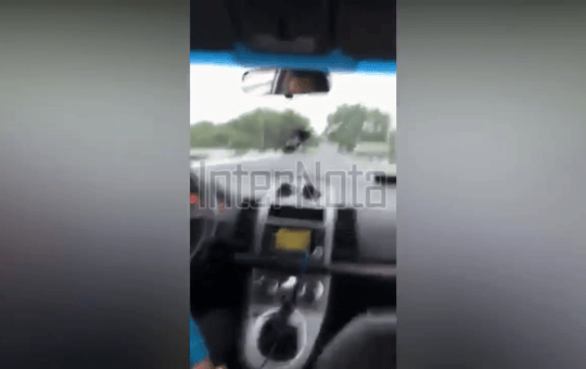 JOVEN GRABA MOMENTO EXACTO DONDE SUFREN UN ACCIDENTE EN CONGREGACIÓN CALLES , MONTEMORELOS N.L.