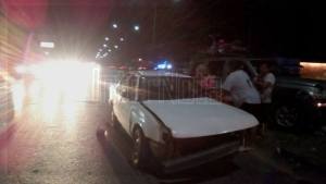 SE REGISTRA ACCIDENTE VIAL A LA ALTURA DEL FAISAN, NO HAY LESIONADOS.