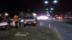 SE REGISTRA ACCIDENTE VIAL A LA ALTURA DEL FAISAN, NO HAY LESIONADOS.
