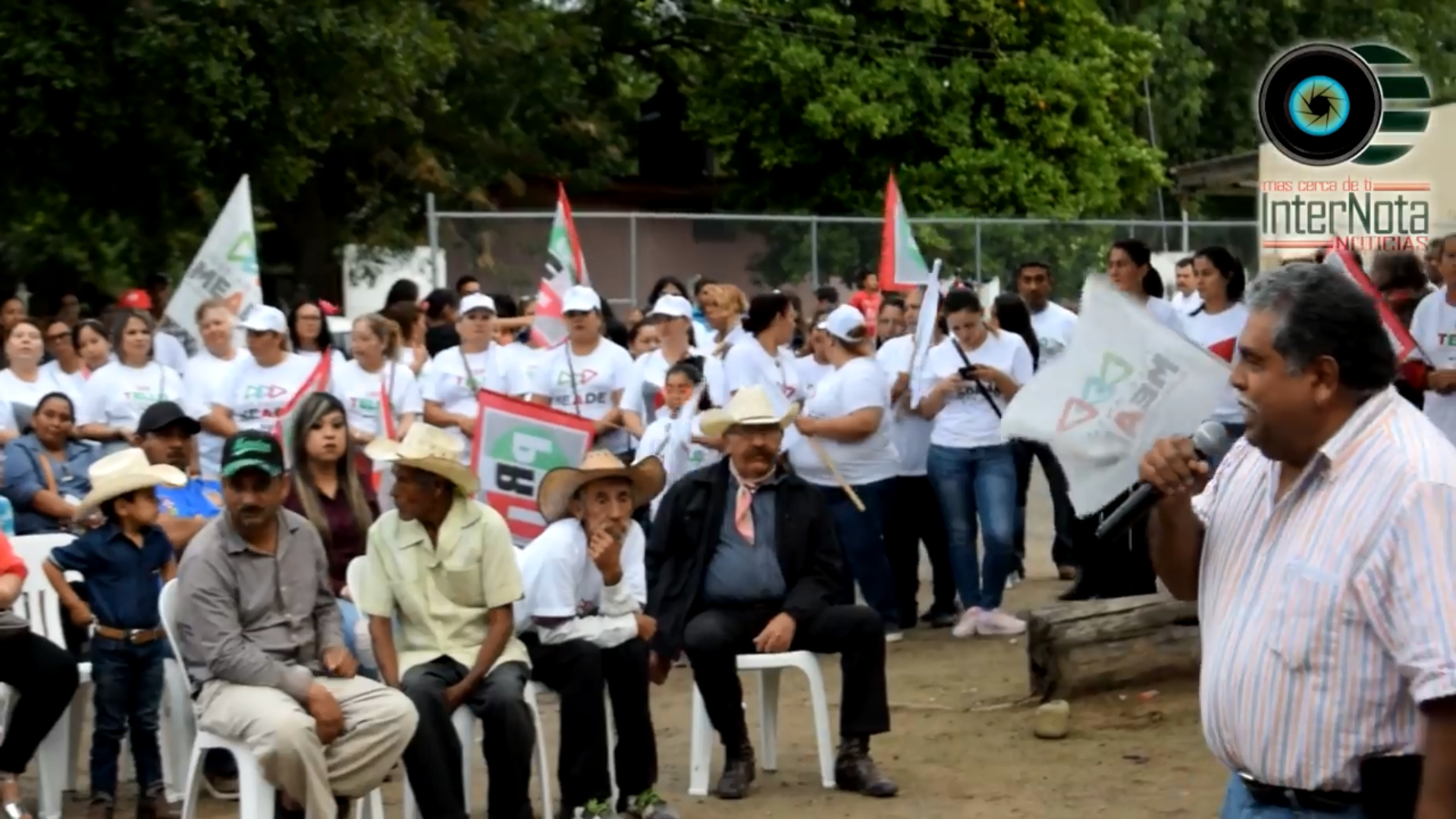 VISITAN CANDIDATOS DEL PRI COMUNIDADES LEJANAS DE GENERAL TERÁN, N.L