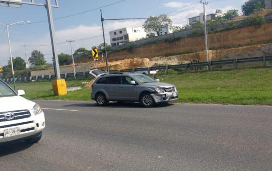 ACCIDENTE VIAL EN SANTIAGO.