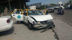 ACCIDENTE VIAL EN SANTIAGO.