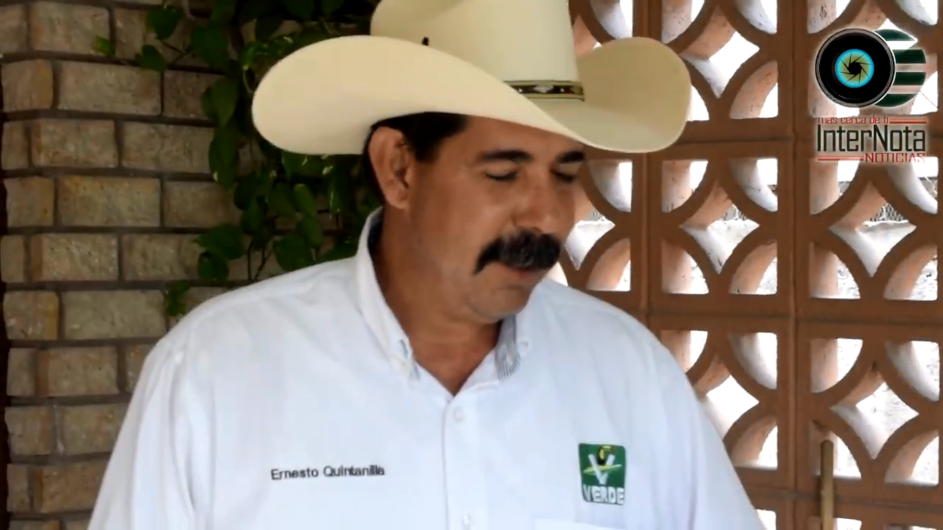 ERNESTO QUINTANILLA CANDIDATO A LA ALCALDÍA DE CADEREYTA POR EL PARTIDO VERDE