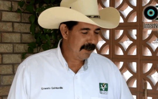 ERNESTO QUINTANILLA CANDIDATO A LA ALCALDÍA DE CADEREYTA POR EL PARTIDO VERDE