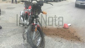 POR FALLA MECÁNICA SUFRE ACCIDENTE VIAL