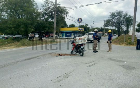 POR FALLA MECÁNICA SUFRE ACCIDENTE VIAL