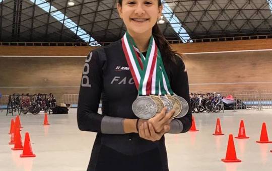 CICLISTA ALLENDENSE GANA MEDALLA DE ORO EN CAMPEONATO NACIONAL
