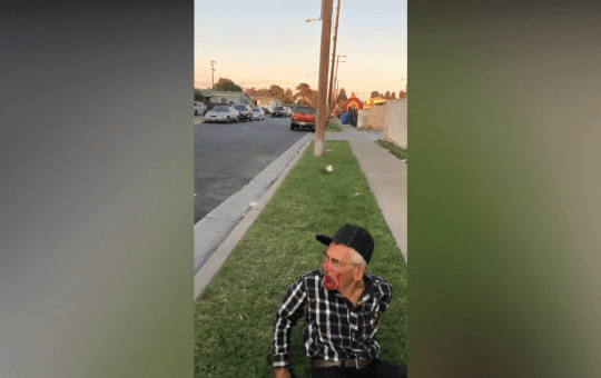 ABUELITO ES GOLPEADO CON UN LADRILLO EN EUA "POR SER MEXICANO"