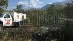 SE REGISTRA INCENDIO DE PASTIZAL