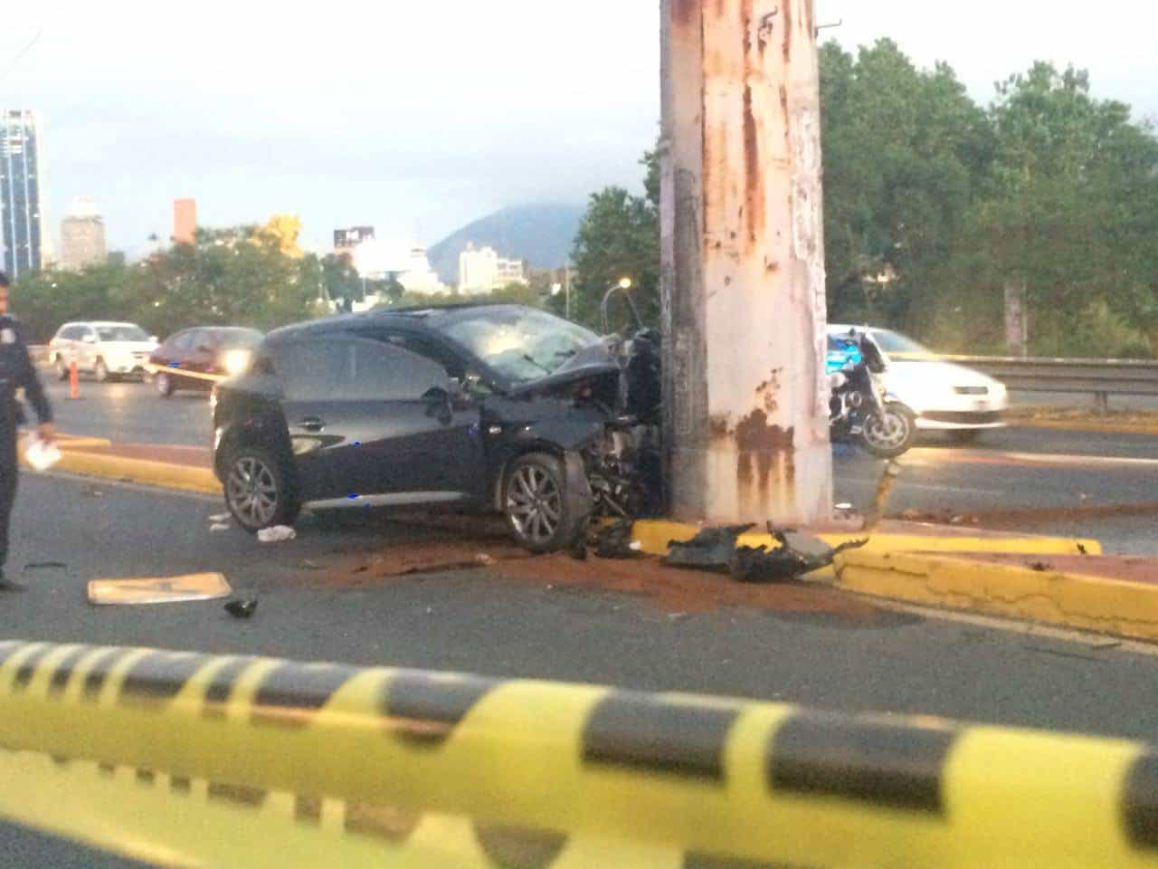 HOMBRE PIERDE LA VIDA TRAS EN UN FUERTE ACCIDENTE