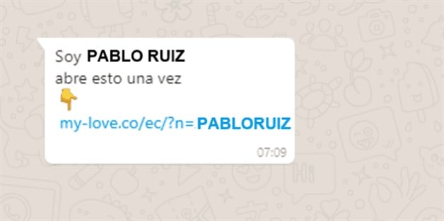 ESTOS MENSAJES EN WHATSAPP PODRÍAN TRAER UN VIRUS A TU CELULAR