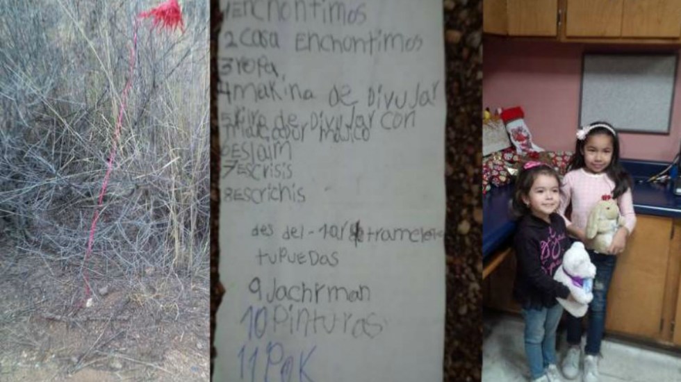 PAREJA CUMPLE DESEOS DE NIÑA MEXICANA TRAS ENCONTRAR SU LISTA DE NAVIDAD