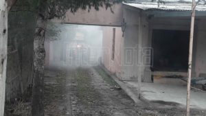 MOVILIZA QUEMA DE BASURA A BOMBEROS Y CUERPOS DE RESCATE.