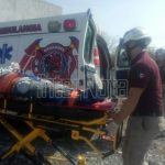 ALBAÑIL SE LESIONA AL CAER DE ANDAMIO.