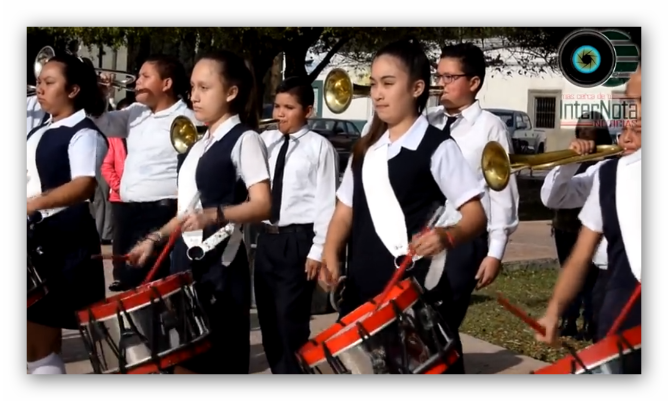 REALIZAN CEREMONIA POR EL DÍA DE LA BANDERA EN ALLENDE, N.L.