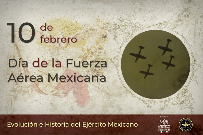 #UNDÍACOMOHOY SE CONMEMORA EL “DÍA DE LA FUERZA AÉREA MEXICANA”, EN 1944 LA AVIACIÓN MILITAR ADQUIERE EL CARÁCTER CONSTITUCIONAL DE FUERZA ARMADA.
