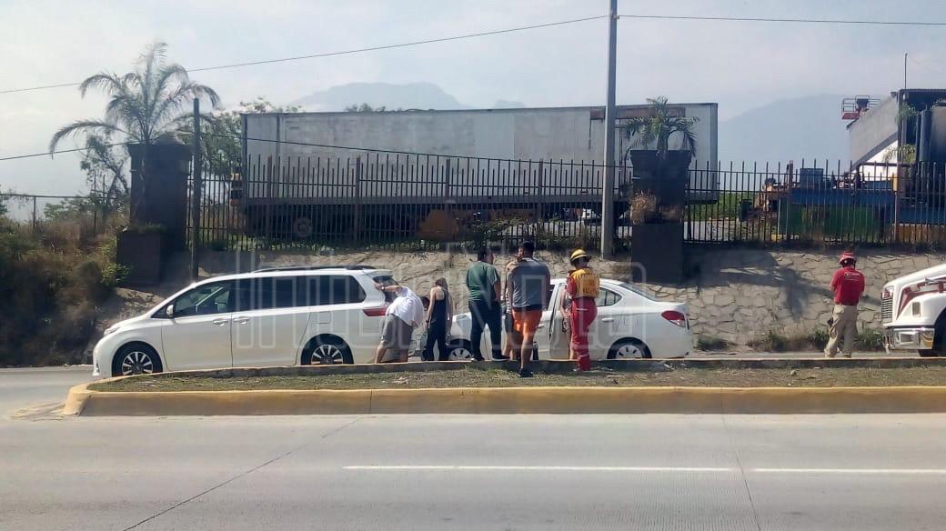 #ACCIDENTE #ENVIVO CHOQUE POR ALCANCE EN RETORNO DEL SEVEN.