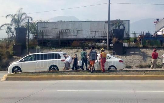 #ACCIDENTE #ENVIVO CHOQUE POR ALCANCE EN RETORNO DEL SEVEN.