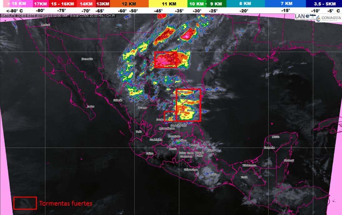 NO SE DESCARTAN LLUVIAS PARA NL ESTE SÁBADO