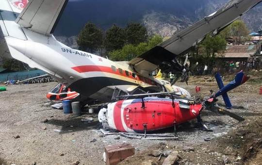 MUEREN 3 PERSONAS AL CHOCAR AVIÓN CONTRA HELICÓPTERO