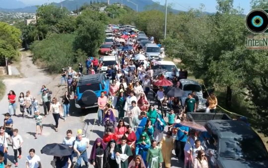 REPRESENTACIÓN DEL VIACRUCIS EN ALLENDE N.L. #VIERNESSANTO