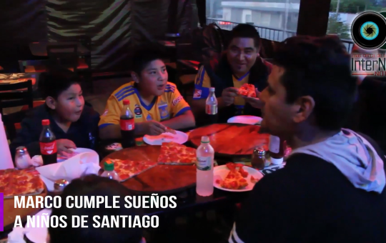 MARCO CUMPLE SUEÑOS A NIÑOS DE SANTIAGO OFICIAL