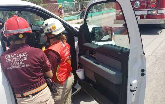 UNA PERSONA RESULTA LESIONADA TRAS EN UN ACCIDENTE TIPO ALCANCE