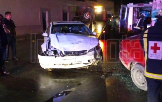 UN CHOQUE DEJA 3 PERSONAS LESIONADAS