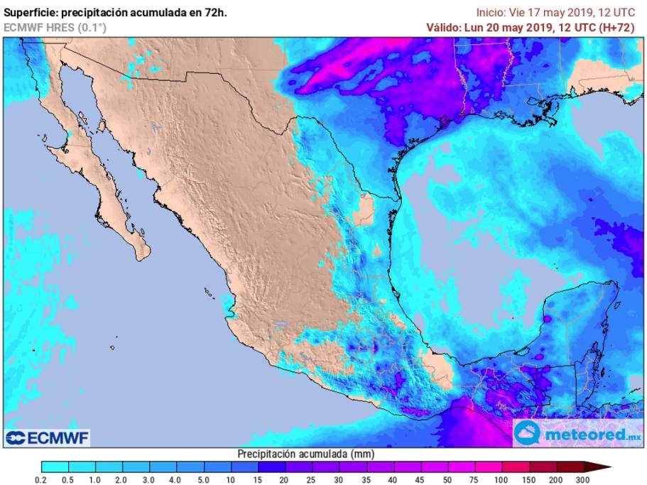 FIN DE SEMANA CON CALOR Y LLUVIAS DISPERSAS