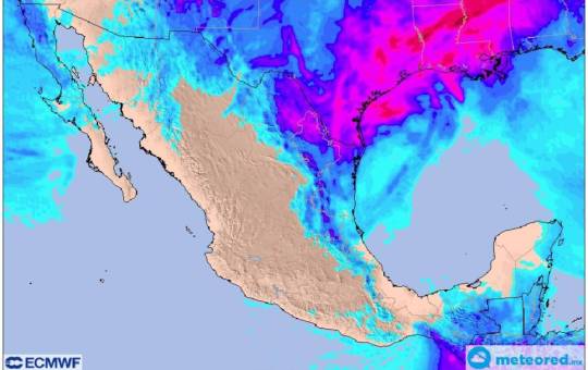 LLEGA UN FRENTE FRÍO AL NORTE DE MÉXICO