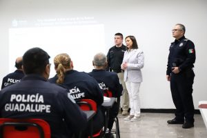 POLICÍAS DE GUADALUPE ACTUALIZAN PROTOCOLOS EN EL USO DE LA FUERZA Y REGISTRO DE DETENIDOS