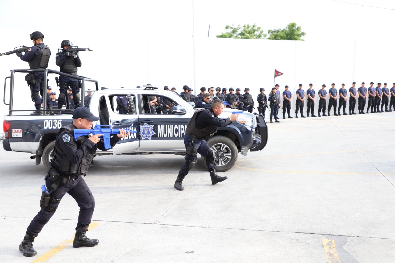 POLICÍAS DE GUADALUPE ACTUALIZAN PROTOCOLOS EN EL USO DE LA FUERZA Y REGISTRO DE DETENIDOS