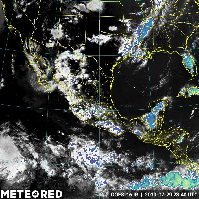 TORMENTAS ELÉCTRICAS PARA LA MAYOR PARTE DE MÉXICO