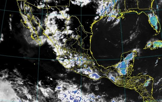 TORMENTAS ELÉCTRICAS PARA LA MAYOR PARTE DE MÉXICO