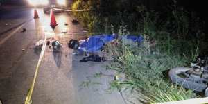 FUERTE ACCIDENTE MOTOCICLISTA DEJA DOS PERSONAS FALLECIDAS EN CAMINO A LA PAZ