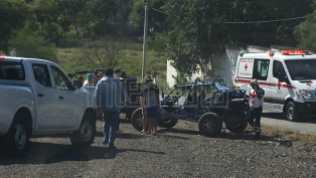 PERSONA QUE VIAJABA EN VEHÍCULO TIPO RZR TERMINA LESIONADA.