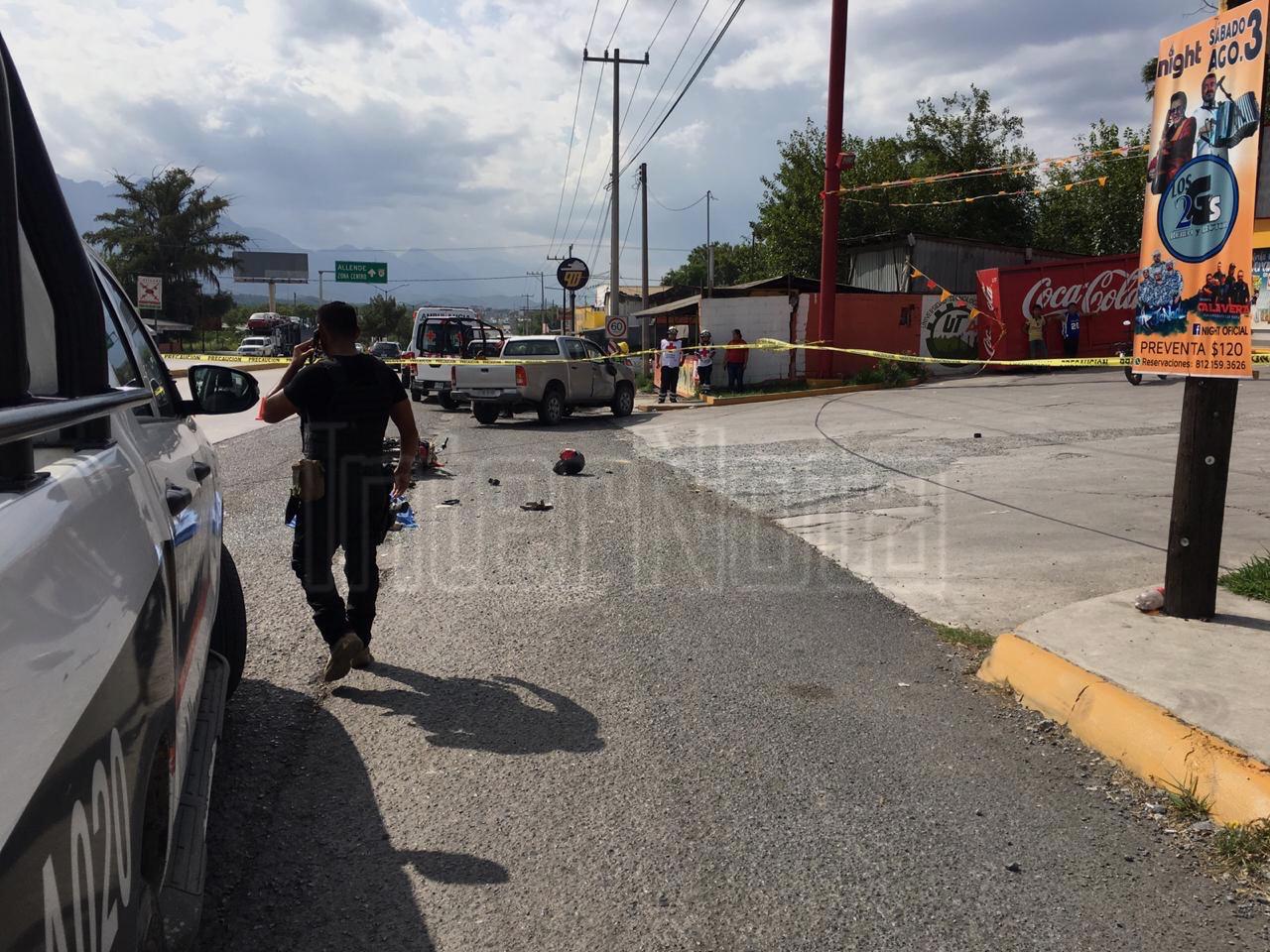 MOTOCICLISTA PIERDE LA VIDA EN CARRETERA NACIONAL