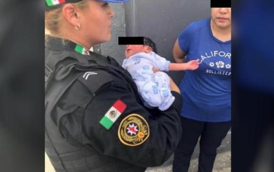 CAPTURAN A MUJER QUE SUSTRAJO A BEBÉ DE UN HOSPITAL EN GUADALUPE