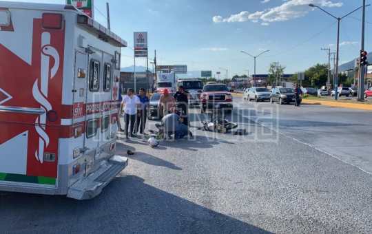#ALLENDE #ENVIVO ACCIDENTE VIAL SOBRE LA CARRETERA NACIONAL A LA ENTRADA DE LAS BOQUILLAS, HAY UNA PERSONA LESIONADA