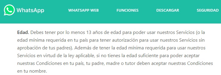 WHATSAPP BLOQUEARÁ SU APP A LOS USUARIOS QUE NO CUMPLAN ESTE REQUISITO