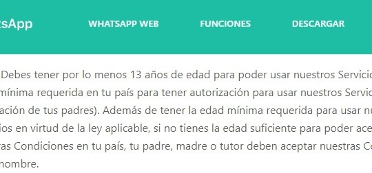 WHATSAPP BLOQUEARÁ SU APP A LOS USUARIOS QUE NO CUMPLAN ESTE REQUISITO